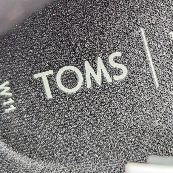 TOMS Women Cascada Black Suede Lace-up Comfortable Hiking Boots size 11 - Picture 9 of 12